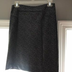 Michael Kors pencil skirt with gold zipper